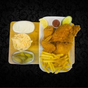 Broasted Halv Kylling